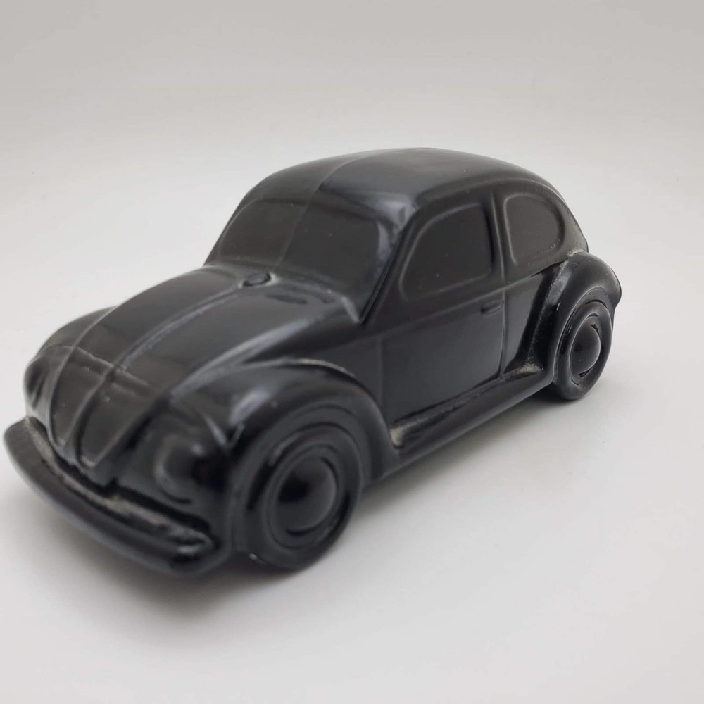 Vintage Avon Collectible Spicy After Shave Bottle Empty Black Volkswagon Car